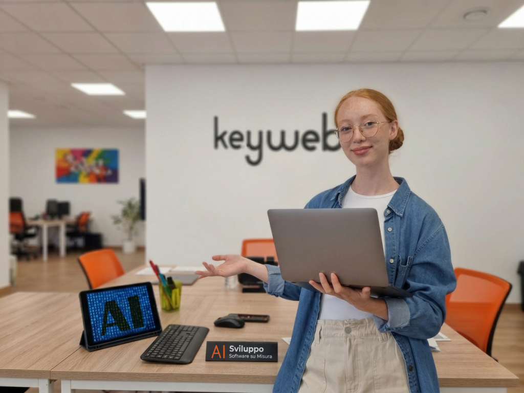 In keyweb sviluppiamo software con funzionalità AI